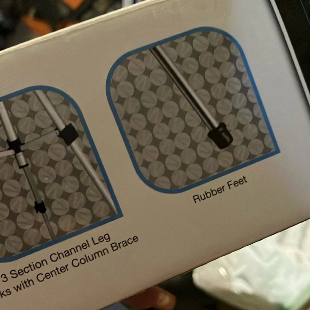 Black and Silver Photo Video Tripod